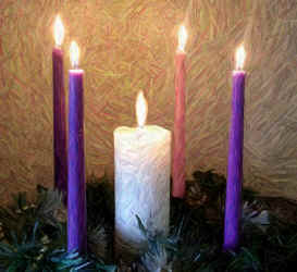 Advent Christ Candle